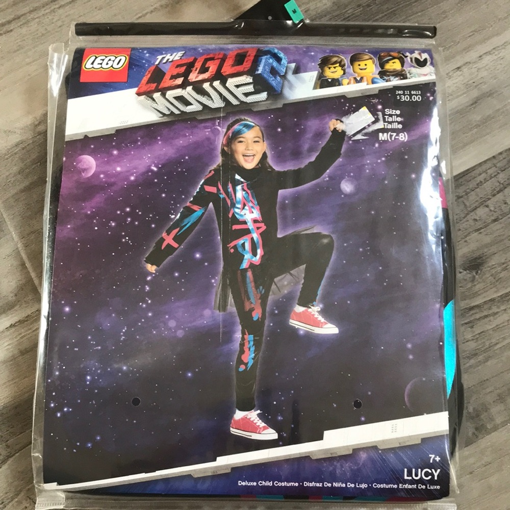 Lego movie 2 Lucy deluxe Child costume.